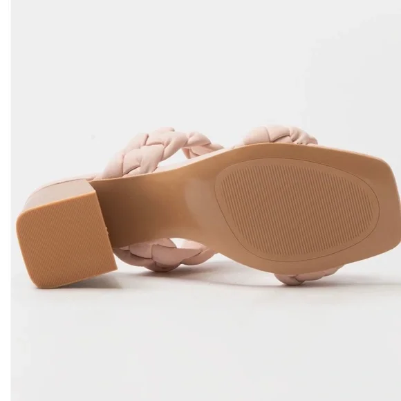 Soda Blush Braided Sandal - Picture 5 of 7